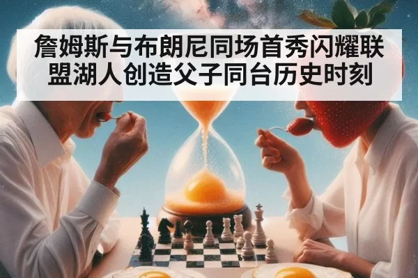 詹姆斯与布朗尼同场首秀闪耀联盟湖人创造父子同台历史时刻